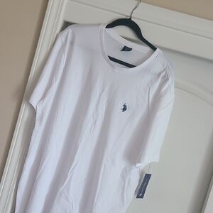 US Polo Assn. White Short Sleeve Tee